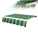 Ce store comprend une toile principale et une cantonnière. La structure n'est pas incluse. Il s'agit d'une toile de remplacement de haute qualité pour les utilisateurs de structure existante