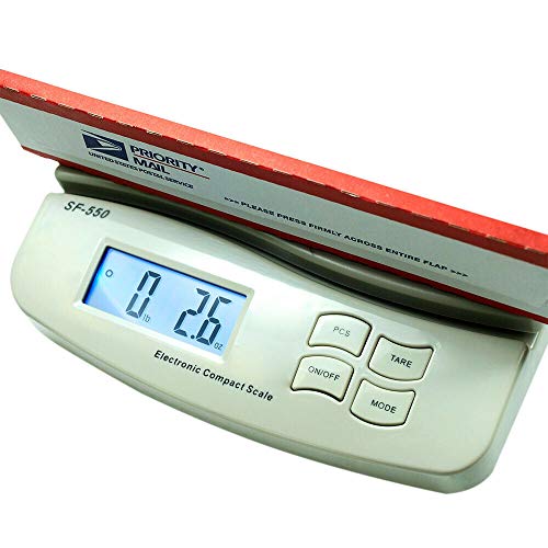 Báscula postal digital SF-550 V2 66 LB x 0.1 OZ miniatura 4