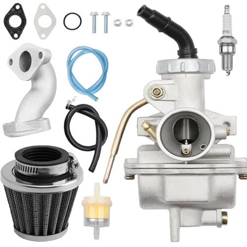 PZ20 Carburetor Fit for 125cc 110cc 90cc 70cc 50cc Tao tao Coolster Kazuma Baja Chinese Kids ATV Quad 4 Wheeler SunL NST Roketa Loncin Lifan XR80 CRF70 PW80 4 Stroke Go Kart Pit Dirt Bike Parts by ATRACYPART - Used condition - CA$17.75