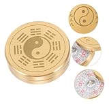 Décoration murale en métal boussole : la boussole comporte des marquages ​​traditionnels pour vous aider à vous orienter dans la nature, simple mais utile dans la vie quotidienne, petite boussole chinoise