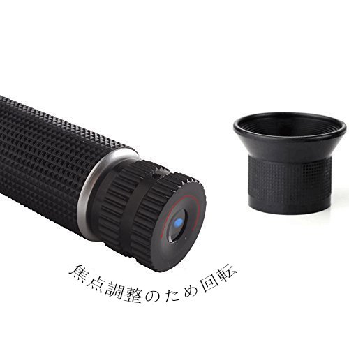 0-10% 屈折計 塩度計 海水比重計塩計 海洋水族館の水槽塩分テスト 【ろ過】 ATC 日本語マニュアル付き