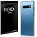 Produktbild Roxx Antigelb Clear Case Hardcase Hülle | Kompatibel mit Samsung Galaxy S10 | 9H Kratzfeste Glasrückseite