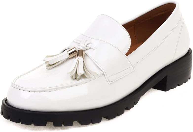 Treatürself original TÜ platform loafer Black TUKskin™ Fringe Loafer Platform