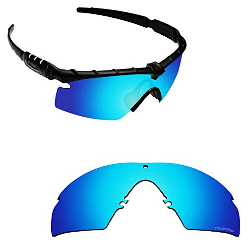 Image of Alphax Polarized Replacement Lenses for Oakley Si M Frame 3.0 OO9146 Sunglasses - Glare Reduction | Precision Cutting
