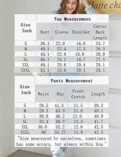 Ekouaer Women Fleece Pajama Sets Long Sleeve Tops And Pants Pj Sets Joggers Plush Loungewear Sleepwear White X-Large #TOP5