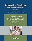 Ahmed v. Buckner and Cooper & Stewart, LLC: Deposition File, Defendant's Materials (NITA)