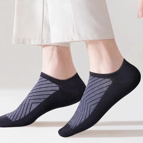 Image of YUEDGE Women's No Show Socks Breathable Invisible Ankle Socks Comfort lightweight Low Cut Socks For Women, 6 Pairs