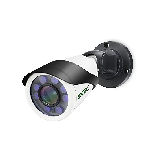 SV3C 1080P PoE Camera Outdoor/Indoor 4X Optical Zoom & 2.8-12MM Varifocal Lens Video Surveillance Home IP Security H.265 Onvif Motion Detection Superior Night Vision with Sony Cmos Sensor