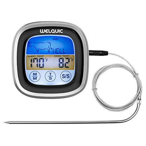 WELQUIC Termometro Digitale a Meccanismo LCD Touch Screen Termometro a Temperatura...