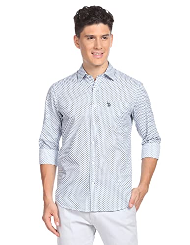 Image of U.S. POLO ASSN. Men's Cotton Regular Fit Shirt