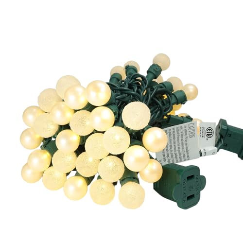 ESOLTON Globe String Lights 50 LED Warm White...