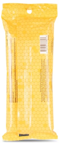 Burt's Bees for Pets Cat Dander Remover Wipes, Unscented Soft Grooming Cloths with Colloidal Oat Flour + Aloe, Helps Reduce Flaking Between Baths for Cats & Kittens, 50 Count