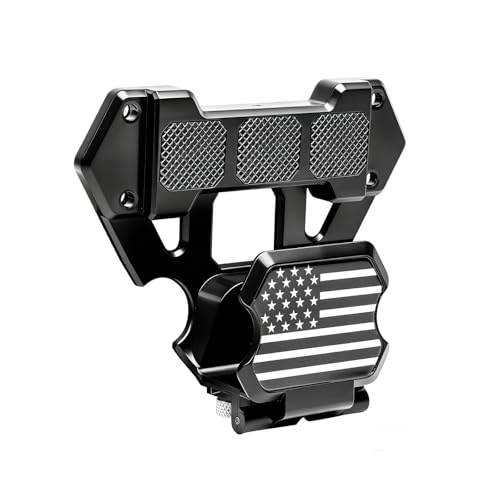 JHD-TOGO Gun Magnet Mount, Magnetic Gun Mount for Vehicle, Desks, Safes, Walls, Magnetic Pistol Rack with Trigger Guard Protection, Conceal in Desk Safe Wall, Easy to Access & Release