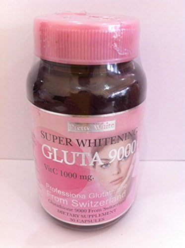 5 Bottles Gluta 9000 Super Whitening +Vitamin C