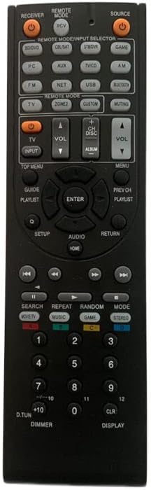 Replacement Remote Control Replace for TV/Audio/Projector for Onkyo for RC-880M RC-882M HT-R393 Audio Video AV Receiver