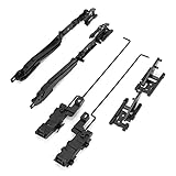 BONKZEBU Sunroof Repair Kit Premium Quality Sunroof Track Leak Fix Kit for Expedition, Black 1 Set