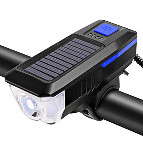 Luz solar para bicicleta de carga, luz solar para bicicleta de montaña, accesorios de ciclismo