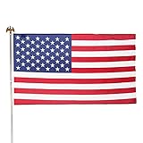 Valley Forge Flag AA-US1-1 Poly-Cotton American Flag Kit, 3' x 5'