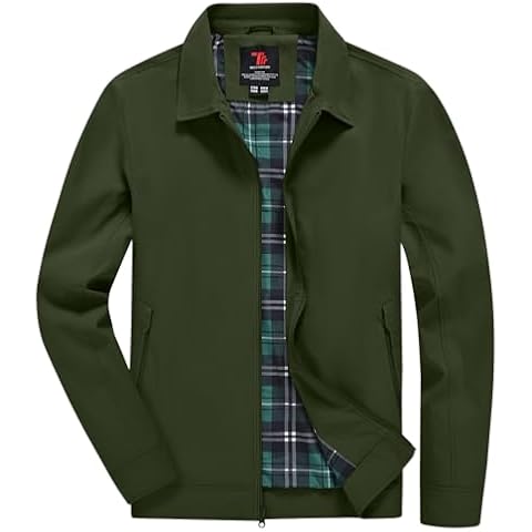 YSENTO Men's Lightweight Windbreaker Jacket Cover