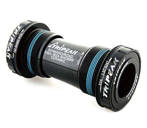 Boîtier de pédalier BSA Road TRiREAK céramique pour optimiser le rendement Shimano 24 mm