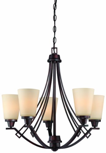 Thomas Lighting 190110704 Chandelier, Espresso