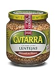 Gvtarra Lentejas Cocidas Legumbre - Paquete de 6 x 400 gr - Total: 2400 gr