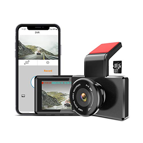 Dash Cam, 1080P Full HD DVR Dashboard Camera Night Vision Dash Camera 3"