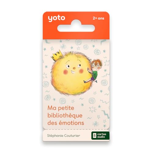 Yoto La Petite Biblioteca de las emociones, Audio para Niños en francés, para escuchar en narradora de luz nocturna y caja de historias Yoto Player y Mini, meditación de 3 a 7 años
