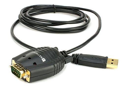Networx USB to DB9 (RS232) Serial Converter Cable, 6 feet long