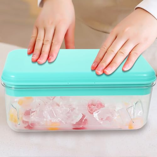 Bandeja para cubitos de hielo Zerodeko silicona azul cielo miniatura 4