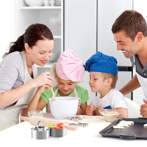Anillos de acero inoxidable resistentes al óxido para repostería profesional 6