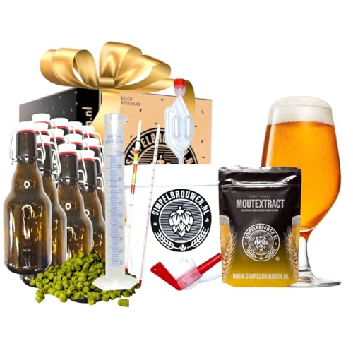 Simpelbrouwen CADEAUBOX BLOND Heimbrau-set, Bier, 4 liters