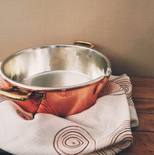 100madeinitalycopperpotitalianrisottocopperchefpot102x3inch3qt2brasshandlespracticalspouthandhammeredricecookeritaliancookwarepurecopper Urban Country Home Decor 100 made in italy copper potitalian risotto copper chef pot 102×3 inch 3 qt 2 brass handles practical spout hand hammered rice cookeritalian cookware pure copper urban country home decor
