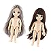 Generic 2X Girl Dolls 13 Realistic 3D Eyes Articolato Mobile Corpo Nudo