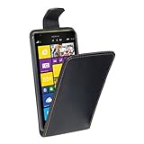 PEDEA Flipcase Hülle für Nokia Lumia 1520 Tasche, schwarz