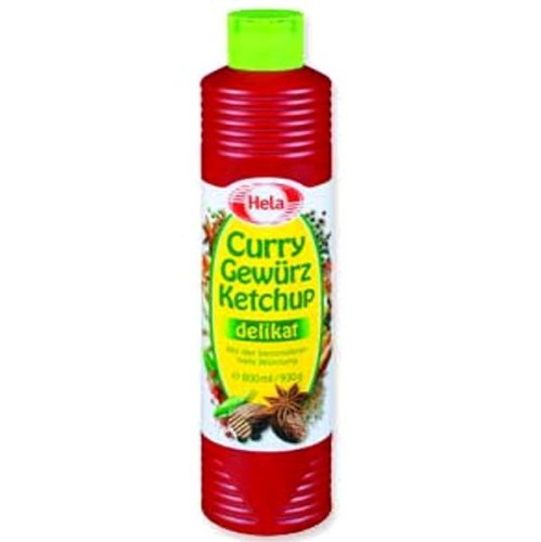 Hela Curry Gewurz Mild Ketchup -Pack of 2 X 300 mililiter / Ea.