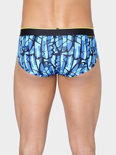 Image of Bummer Men's Printed Micro Modal Briefs Underwear | Ultra Soft & Breathable | Combo Pack of 2