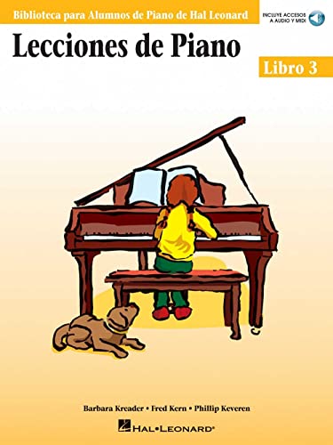 Lecciones de piano 3 piano +cd: Spanish Edition