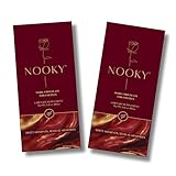 Nooky Couple Dark Chocolate For Men & Women (Pack of 2) | Mood-Boosting Dark Chocolate Treat | Ideal Vegan & Gluten-Free Set For Men & Women | Deliciously Crafted For Energy & Delight,80 G