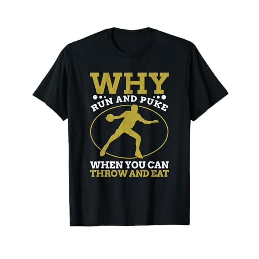 Why Run And Puke Discus Thrower Throw Discus Tack And Field T-Shirt