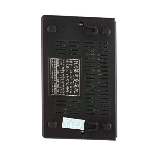 New Lon0167 Switch Ethernet PoE inteligente de 8 puertos 10/100Mbps con 7 puertos PoE 12V-55V miniatura 3