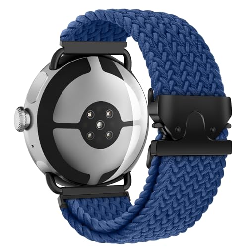ZOOROO �ґg�o���h Google Pixel Watch 4/3 45mm�o���h�Ή� ���߉\�ȃp���V���[�g�o�b�N�� �L�k���̂���i�C�����X�|�[�c�X�g���b�v �j�����p