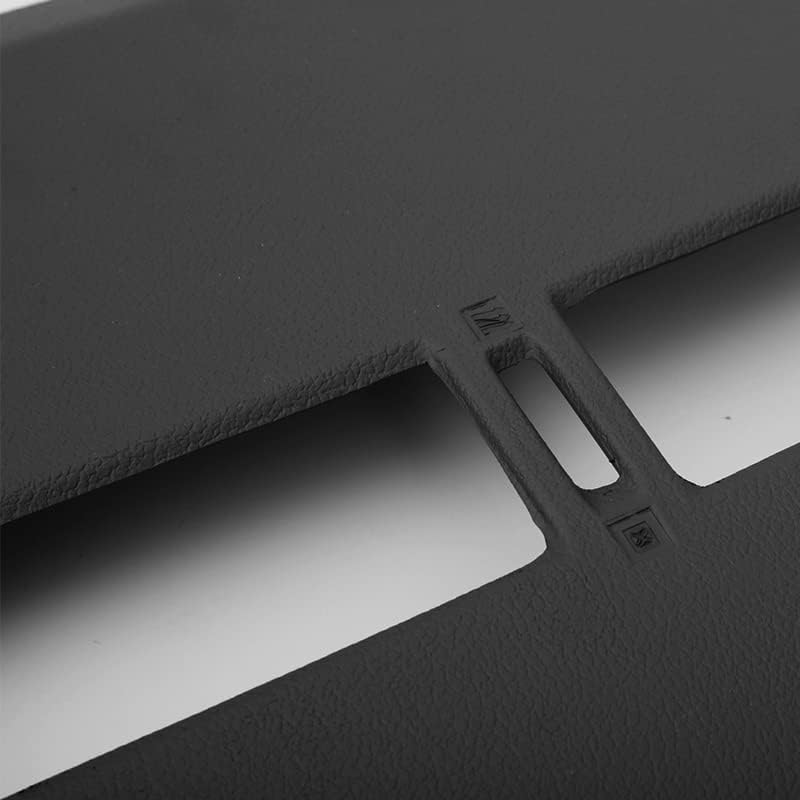 Car Finisher-Instrument Panel Cover for Nissan Tiida 2005-2011 Front Dashboard Middle Air Conditioner Outlet Vents Cover Shell (Black)