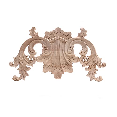 Sculpture sur bois décorative européenne LVTFCO applique d'angle meuble