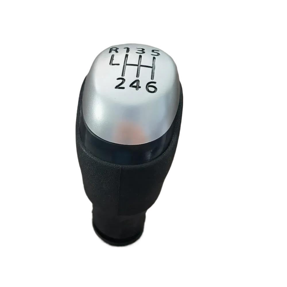 Sxqpocar Matt 6 Speed 5/6 Speed Car Gear Shift Knob Stick For Renault Clio 4 Iv Mk4 Automobile Manual Transmission Shifter Lever Knob ﻿ Shift Lever Head(Matt 6 Speed)