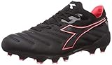 Diadora Brasil Elite Tech LPX FG Fußballschuh Herren schwarz/rot, 10 UK - 44.5 EU - 10.5 US