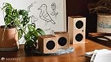 ✅ Todos los enchufes y conectores de cable de señal en el altavoz Soundgil Cube están internamente chapados en oro para lograr un uso a largo plazo y garantizar un contacto perfecto sin dañar la transmisión o conductividad de la señal de música. El mando a distancia de altavoz de cubo de sonido es CNC de aluminio de grado aeronáutico y anodizado para que coincida con el acabado supremo del altavoz cubo.