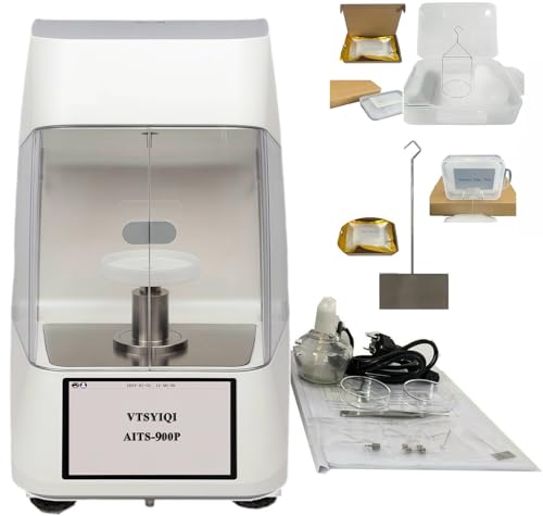VTSYIQI Fully Automatic Surface Tensiometer Liquid Interfacial Tension Meter Tester With Platinum Ring Platinum Board Method Range 0 to 1000mN/m For Ink Printing Ink Oil Paint Cleaning Agent Industry