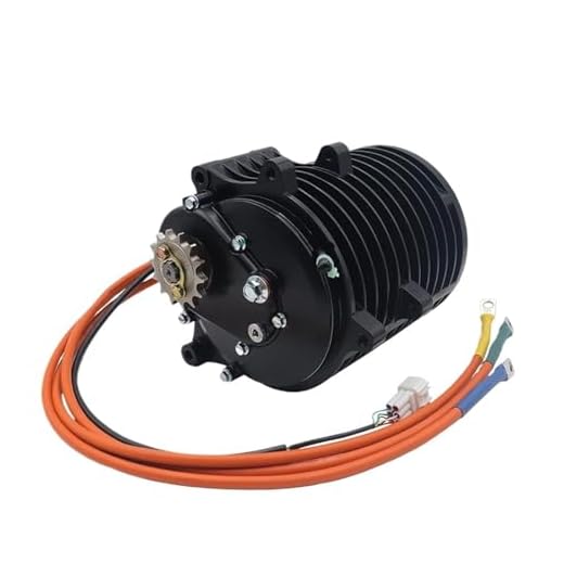 Mid Drive Motor, QS138 70H 3000W V3 100kmh PMSM Mid-Drive Motor with 1:2.35 Internal Reduction Gears for Electric Motorcycle Moped Dirtbike
