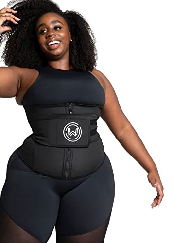 What Waist Define Band - Adjustable Latex Compression Slimming Waist Trainer (Black/Xs) #TOP3